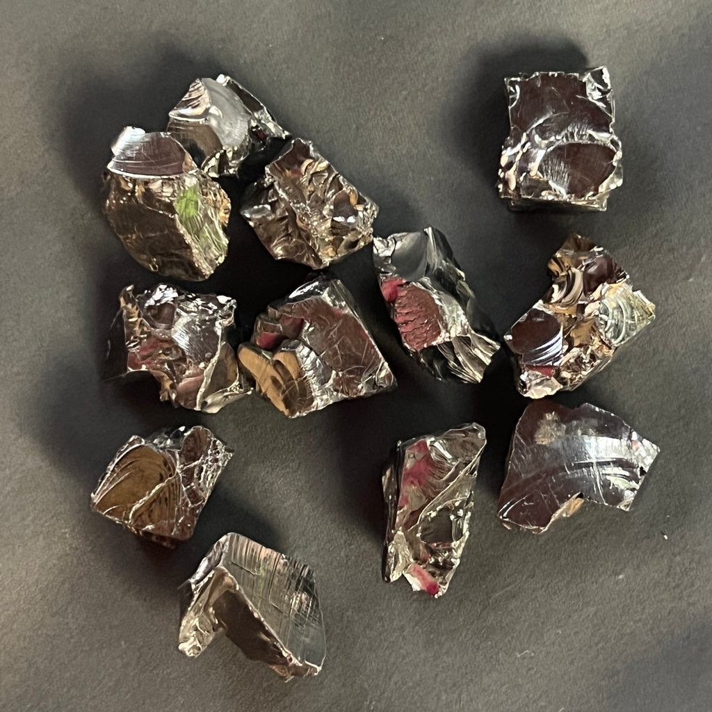 Shungit cristalizat Elite (Nobil) piatra bruta, pietre semipretioase - druzy.ro 1 