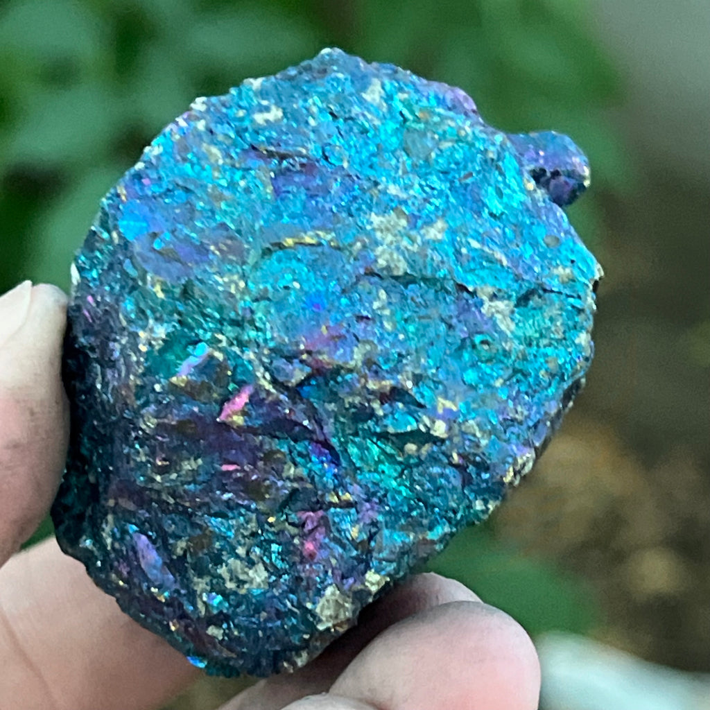 Calcopirita iridescentă din Mexic model 11, pietre semipretioase - druzy.ro 3 