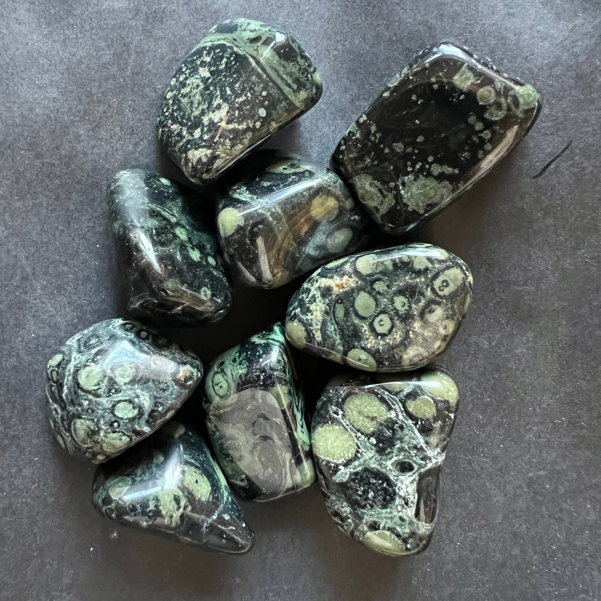 Piatra rulata jasp kambaba, pietre semipretioase, DRUZY.RO
