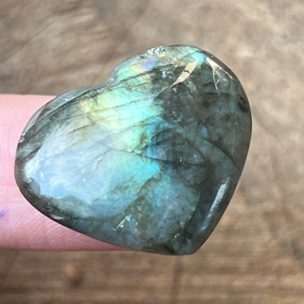 Inima labradorit model 3, pietre semipretioase - druzy.ro 1 