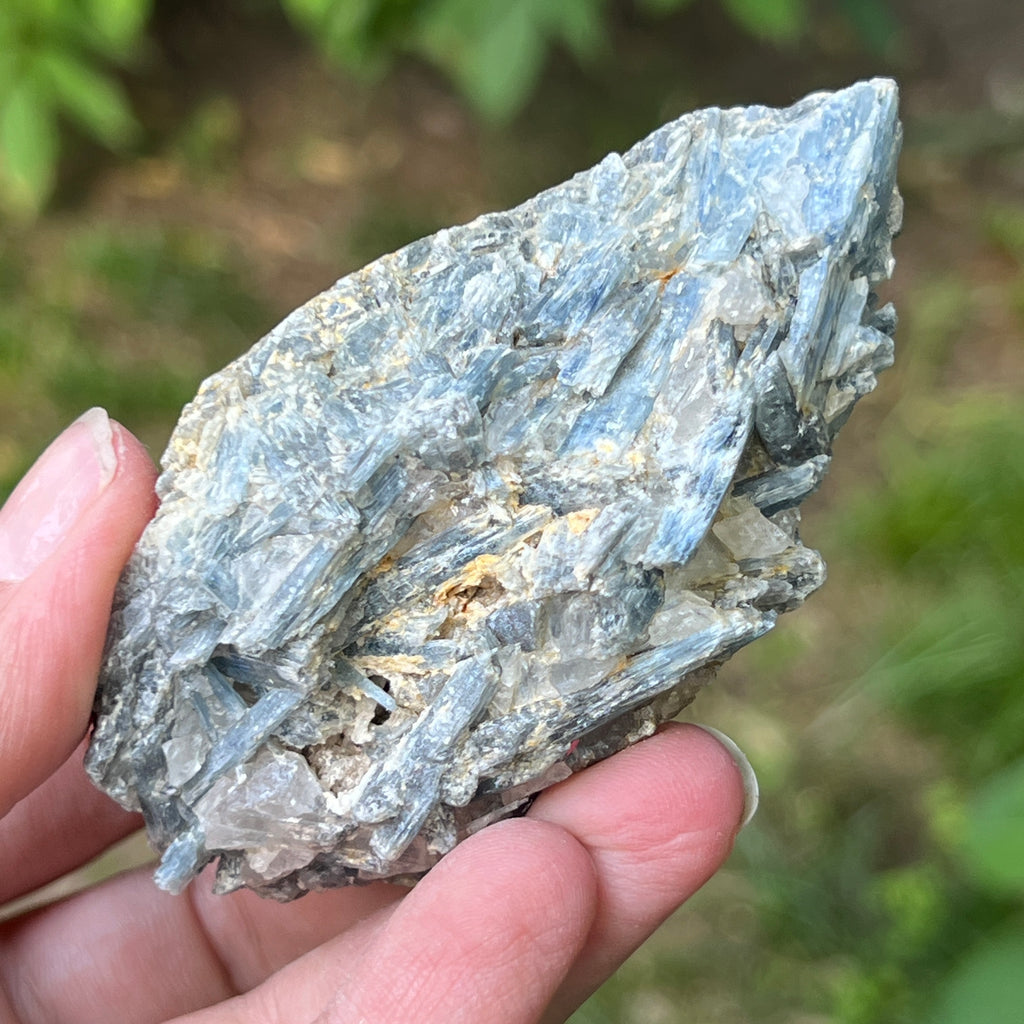 Kianit albastru (Cianit) piatra bruta din Zimbabwe model 2, pietre semipretioase - druzy.ro 3 