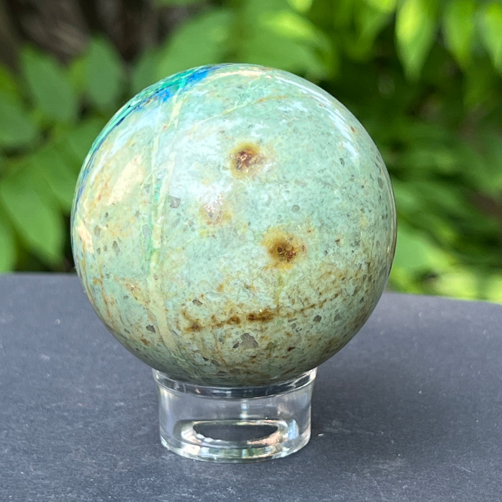 Sfera azurit m1, pietre semipretioase - druzy.ro 3 