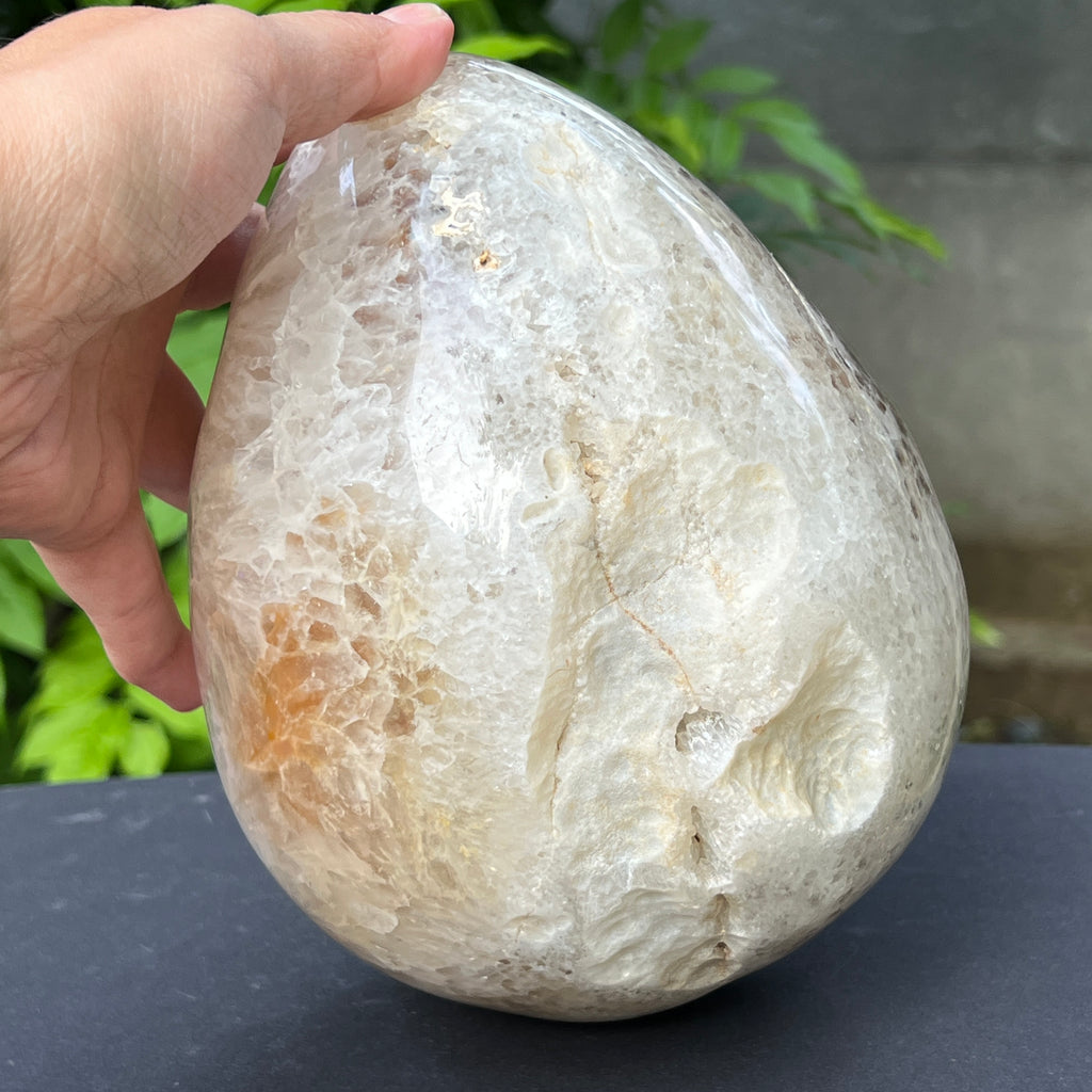 Ou Geoda calcedonie botroidala in agat, pietre semipretioase - druzy.ro 7 
