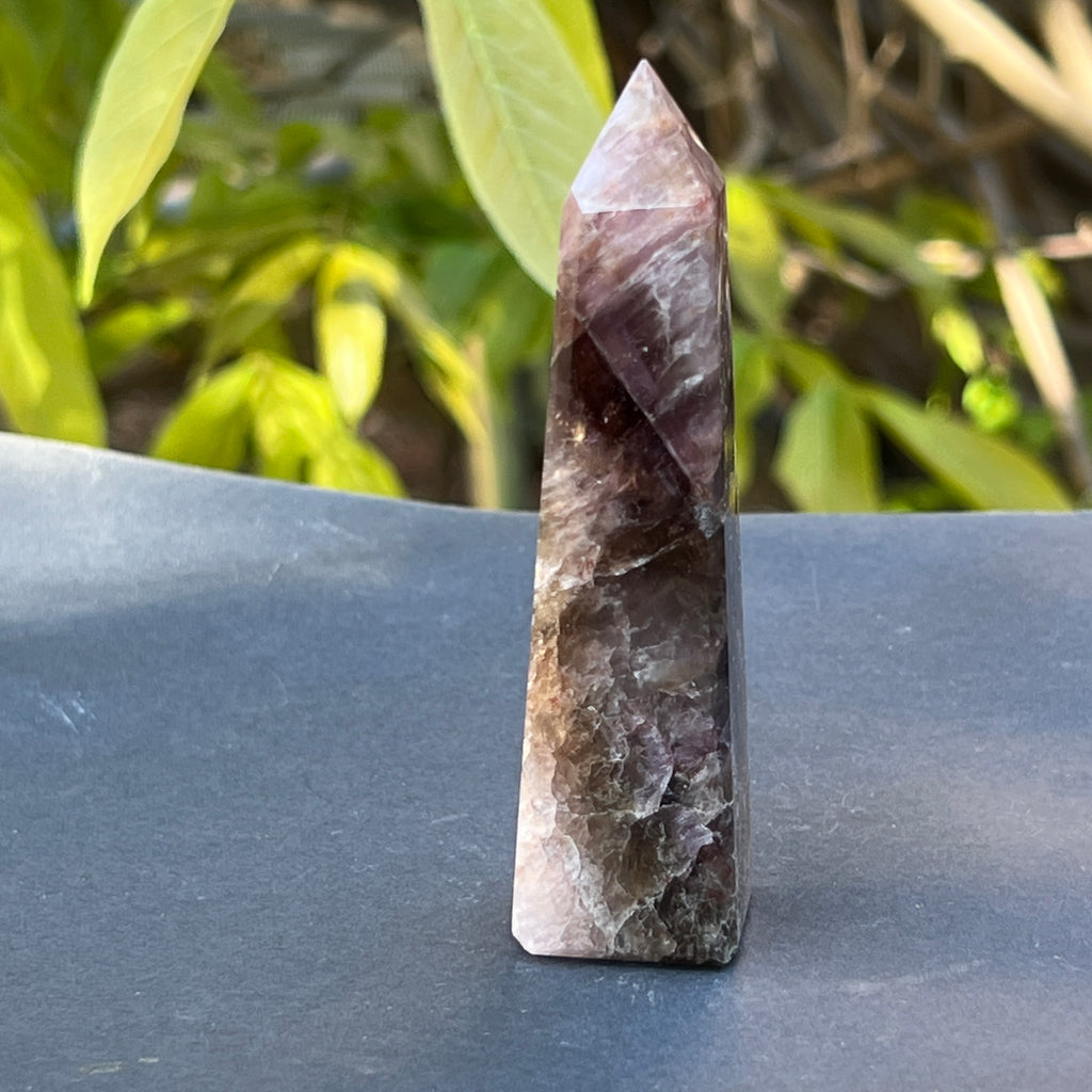 Obelisc super 7 (super seven) din Brazilia model 8, pietre semipretioase - druzy.ro 3 