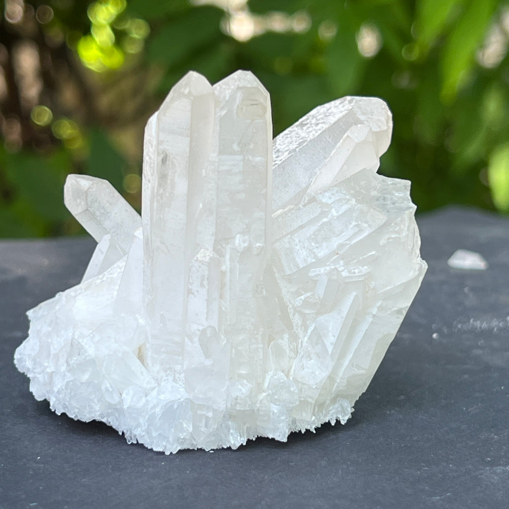 Floare de mina, cluster cuart ICY | Model 7, pietre semipretioase - druzy.ro 1 