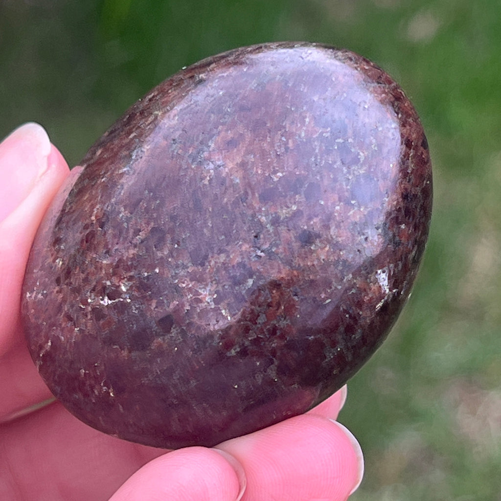 Granat palmstone model 4, pietre semipretioase - druzy.ro 4 
