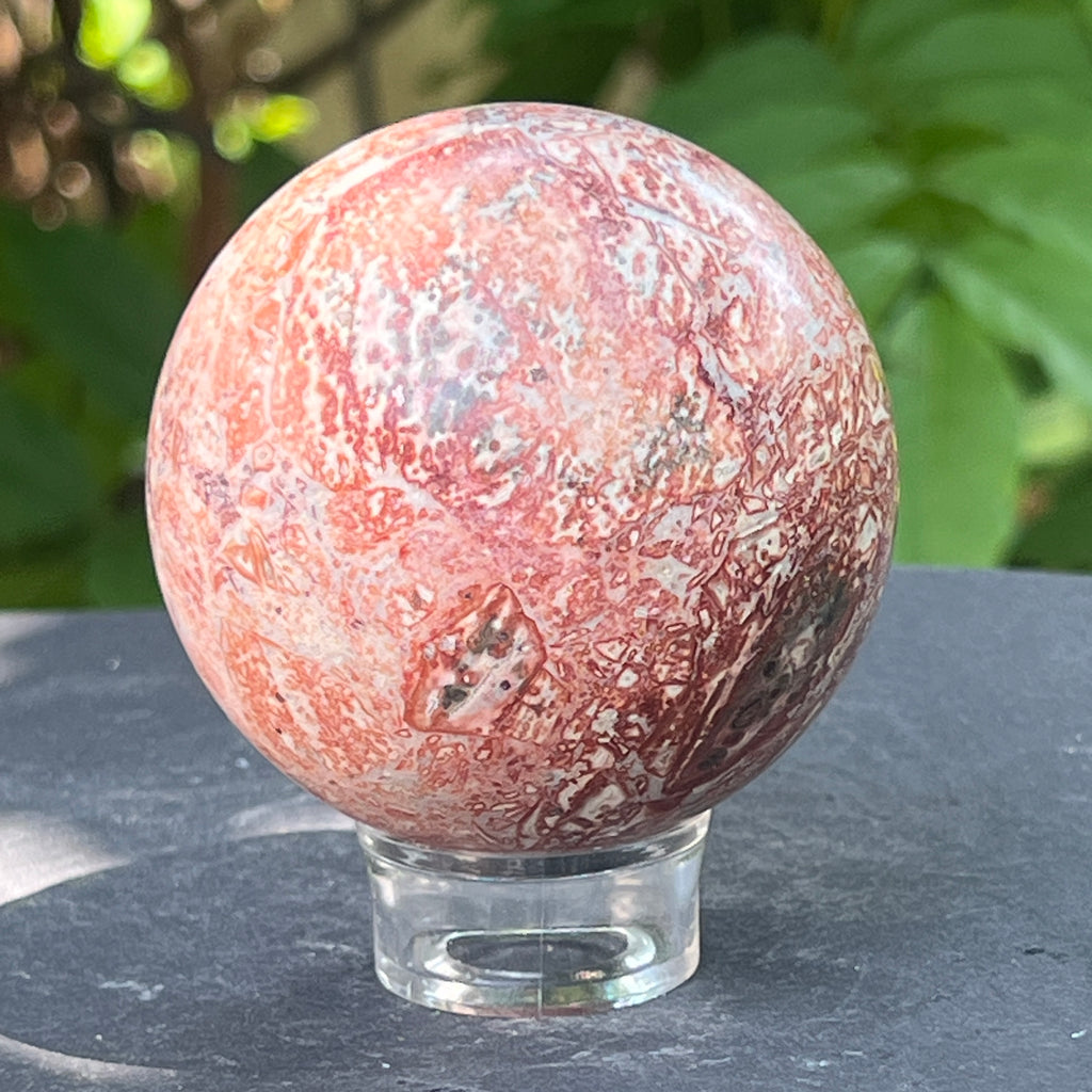 Sfera jasp piele de sarpe din Australia model 5, pietre semipretioase - druzy.ro 3 