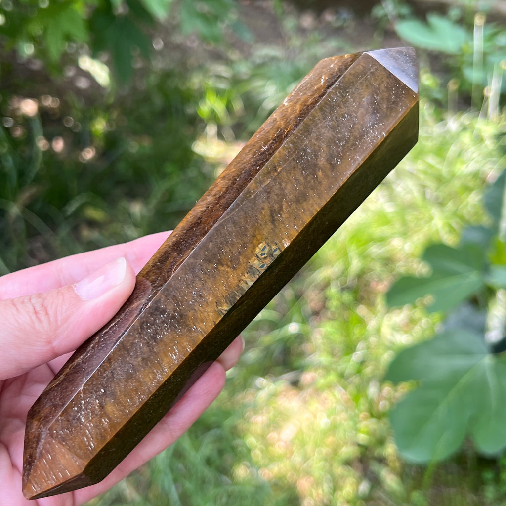 Bagheta dublu varf ochi de tigru model 1, pietre semipretioase - druzy.ro 6 