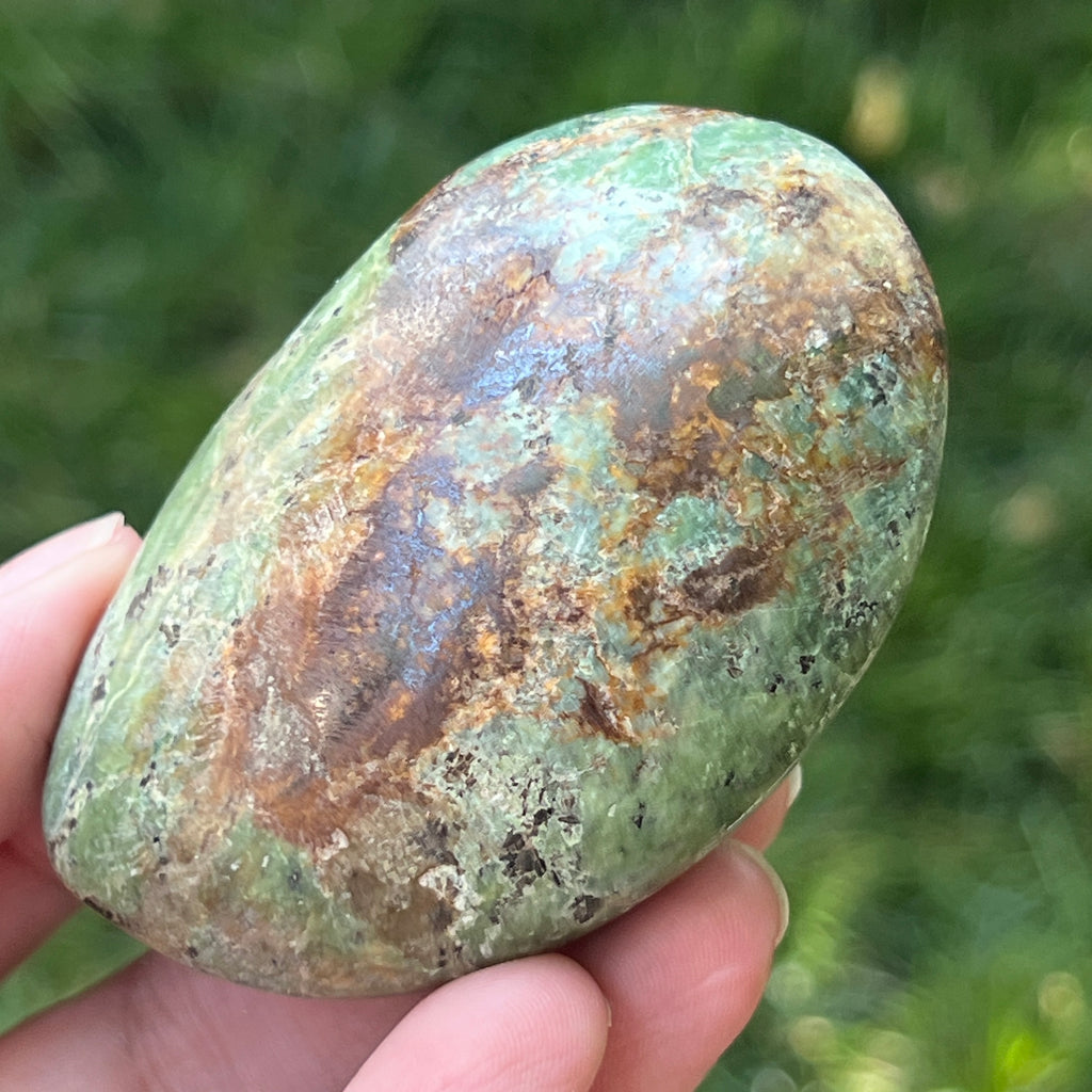 Palmstone crisopraz| Model 2, pietre semipretioase - druzy.ro 2 