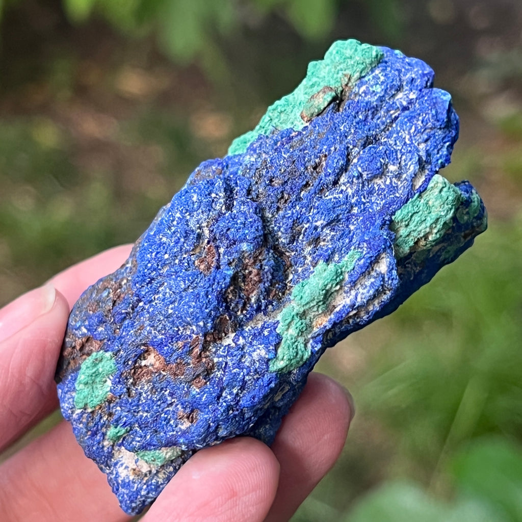 Azurit malachit piatra bruta model 19, pietre semipretioase - druzy.ro 2 