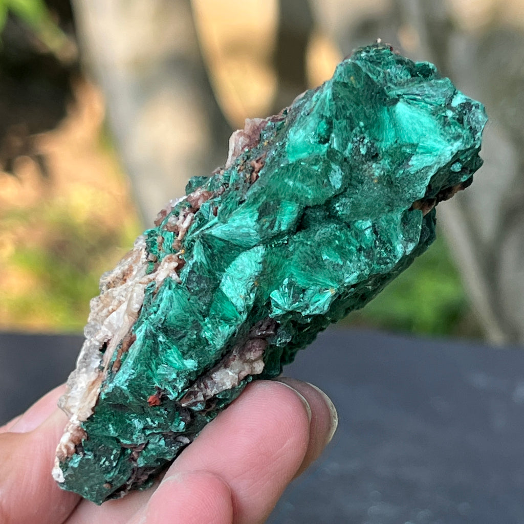 Malachit matasos piatra bruta m19, pietre semipretioase - druzy.ro 3 