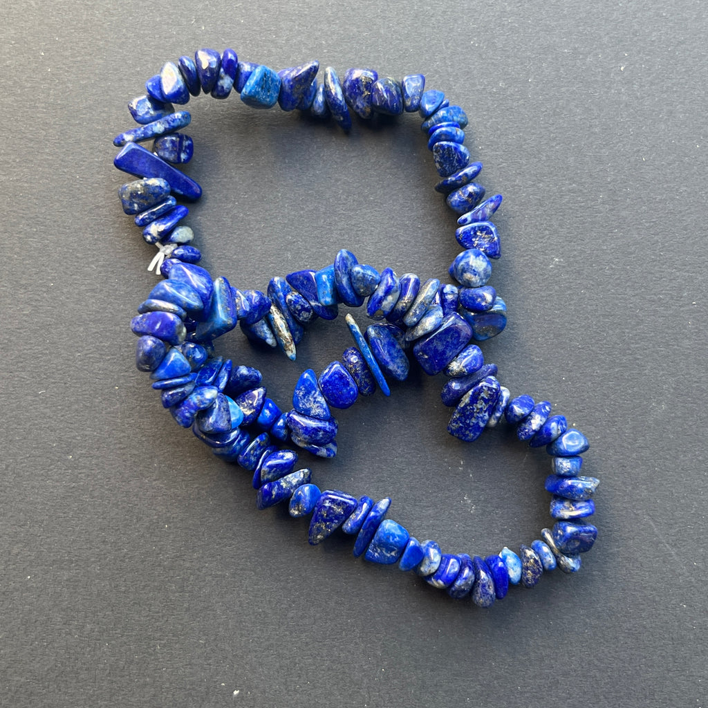 Bratara chipsuri lapis lazuli, pietre semipretioase - druzy.ro 2 