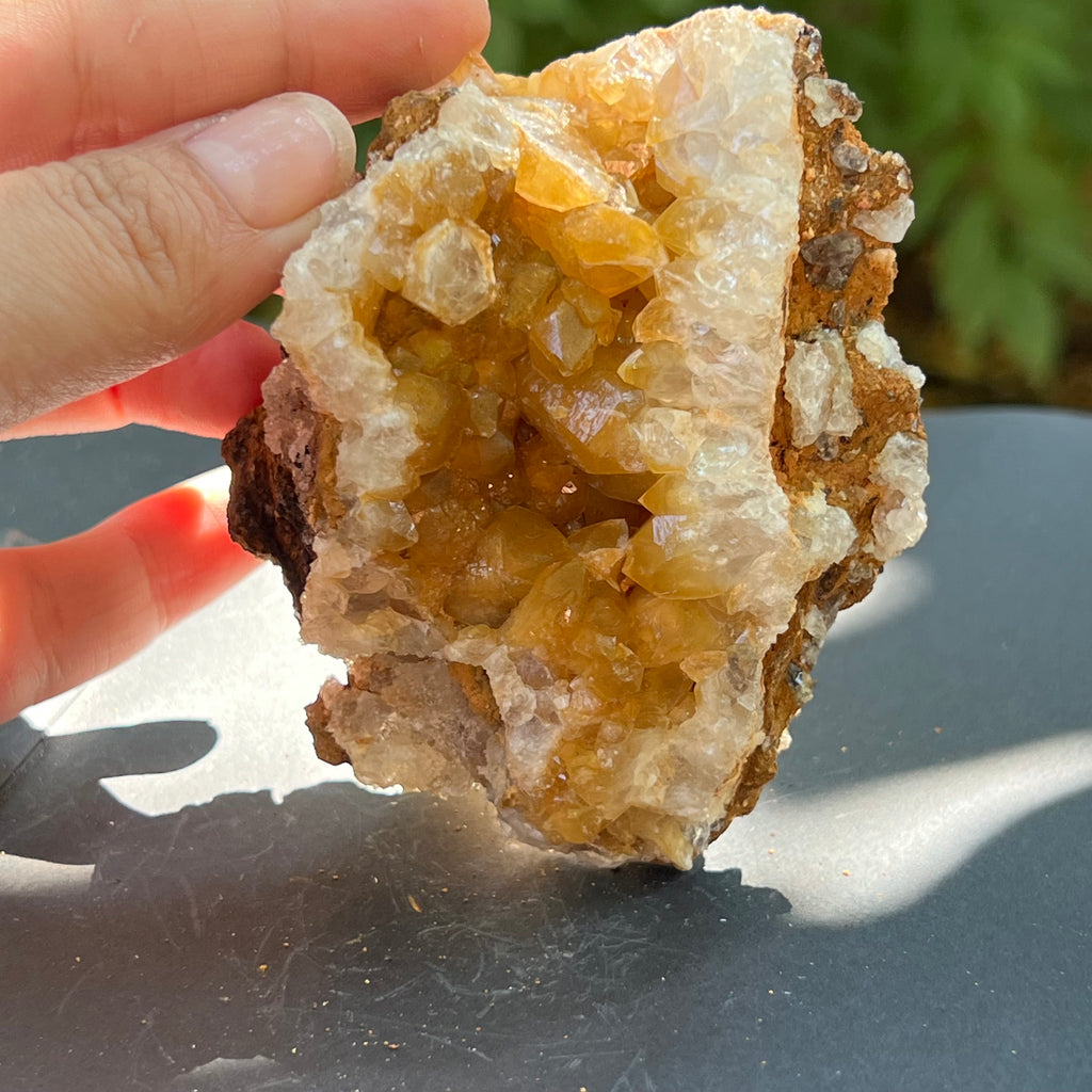 Cluster cuart lamaie, golden healer 5A/12, Zambia, pietre semipretioase - druzy.ro 4