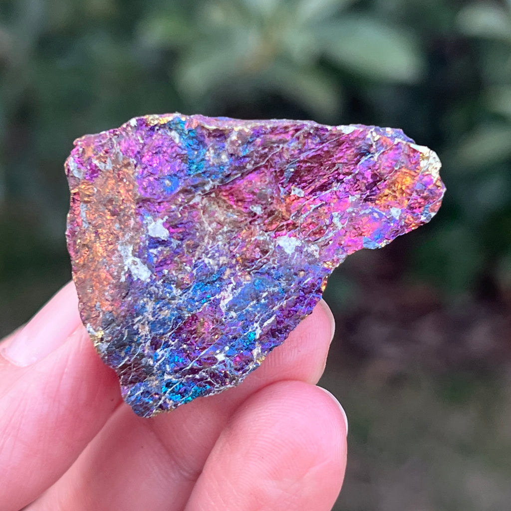 Calcopirita iridescentă din Mexic model 9, pietre semipretioase - druzy.ro 1 