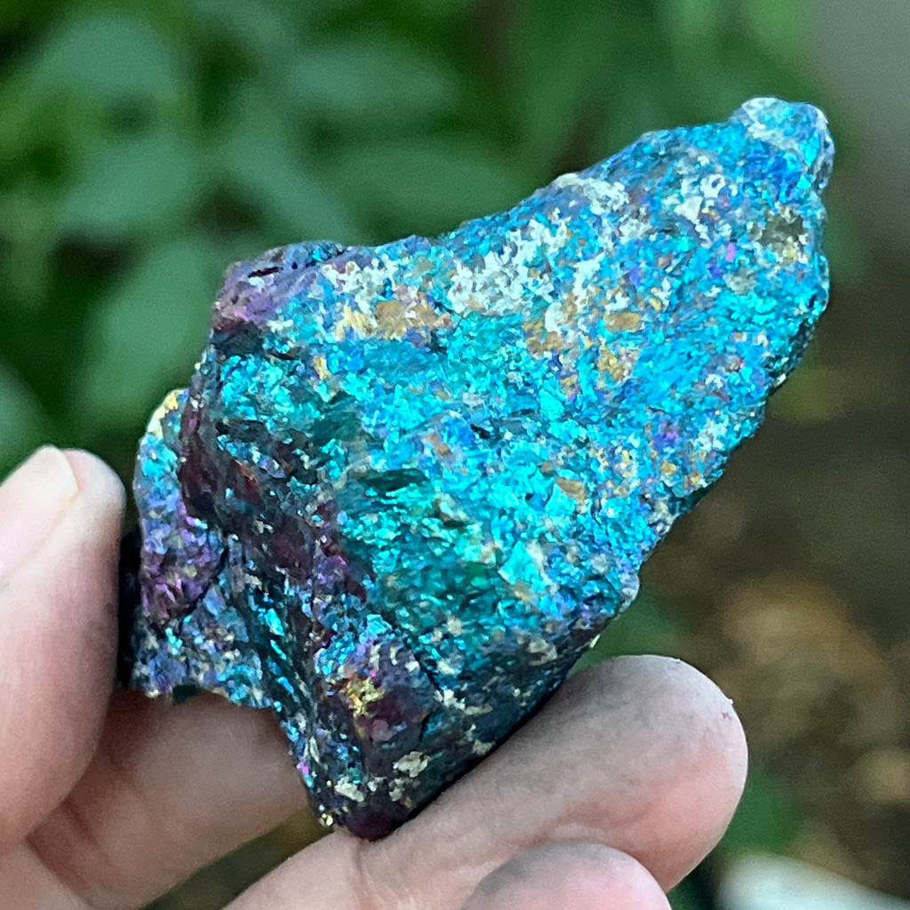 Calcopirita iridescentă din Mexic model 12, pietre semipretioase - druzy.ro 1 