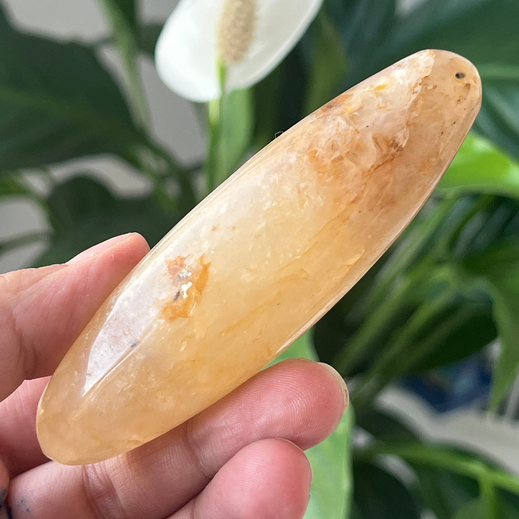 Bagheta golden healer, cuart lamaie model 11, pietre semipretioase - druzy.ro 5 