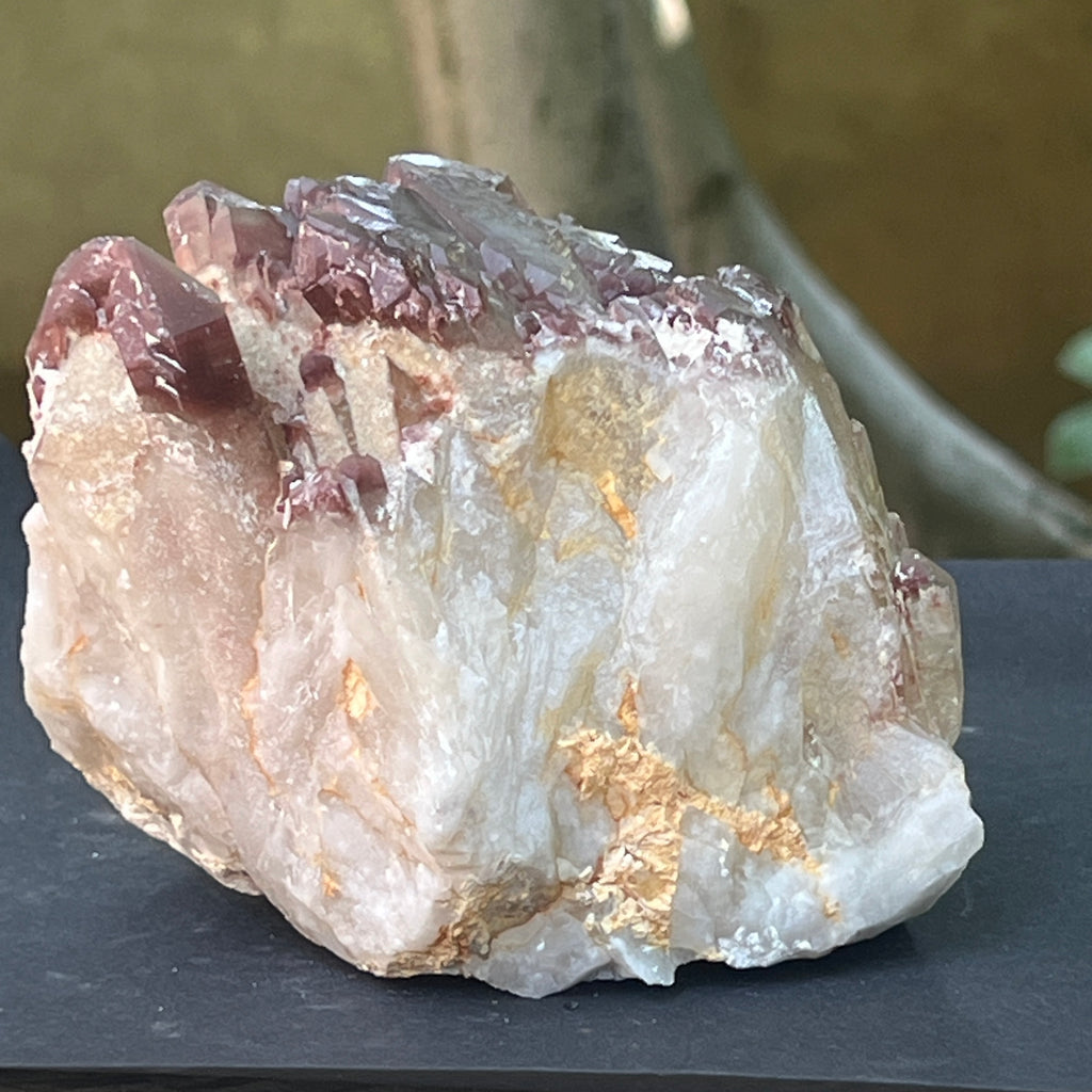 Cluster rosu hematoid din Zimbabwe model 12, pietre semipretioase - druzy.ro 4 
