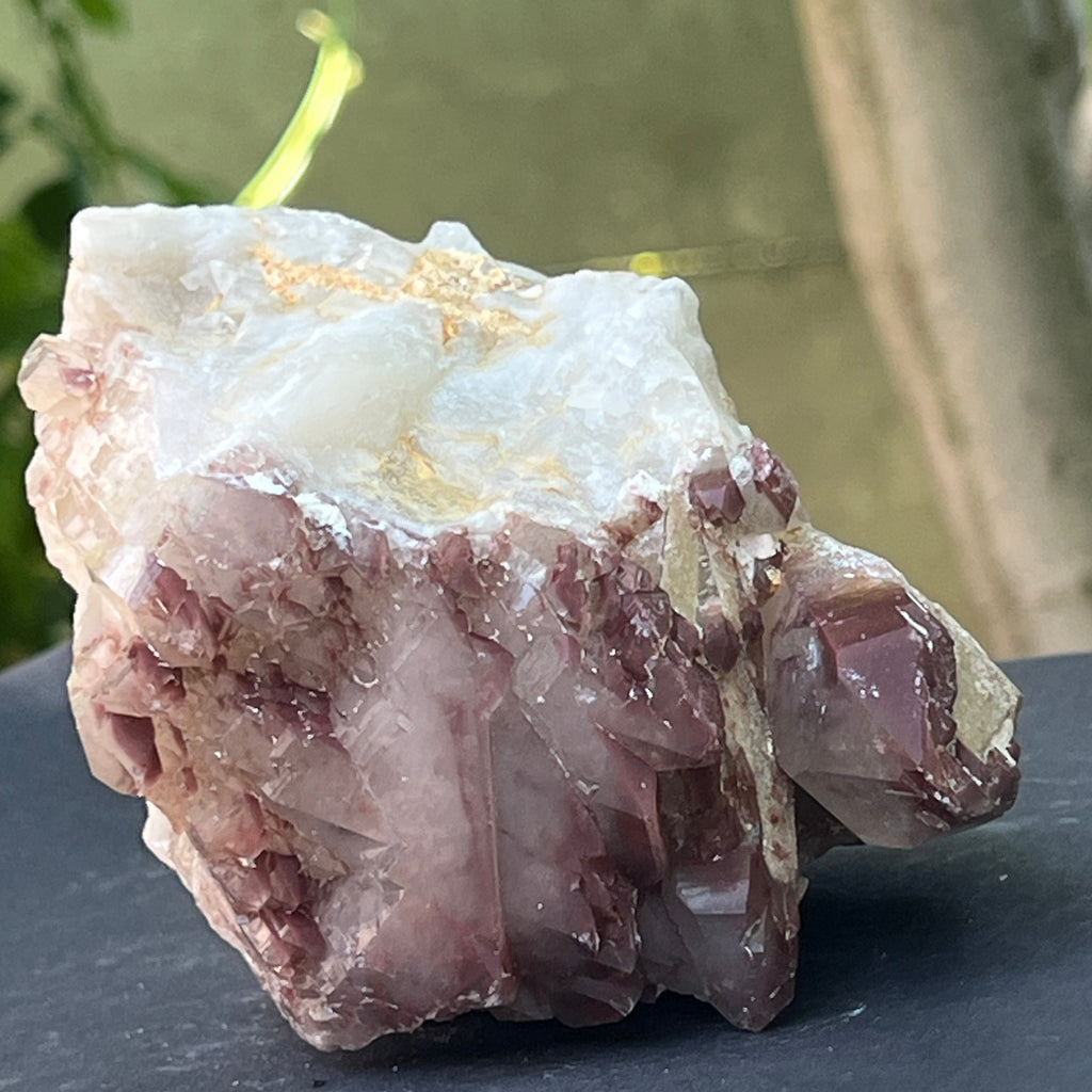 Cluster rosu hematoid din Zimbabwe model 12, pietre semipretioase - druzy.ro 2 