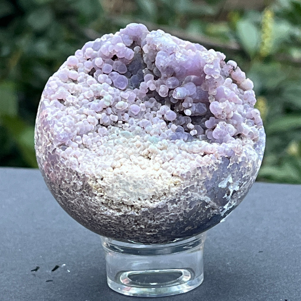 Sfera agat strugure model 1, pietre semipretioase - druzy.ro 5 