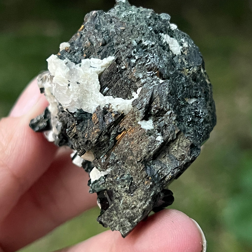 Cluster egirin mini cuart fumuriu/negru Zomba m14, pietre semipretioase - druzy.ro 10 