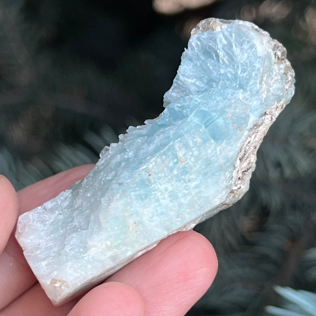 Acvamarin Pakistan piatra bruta model pk29, pietre semipretioase - druzy.ro 3 