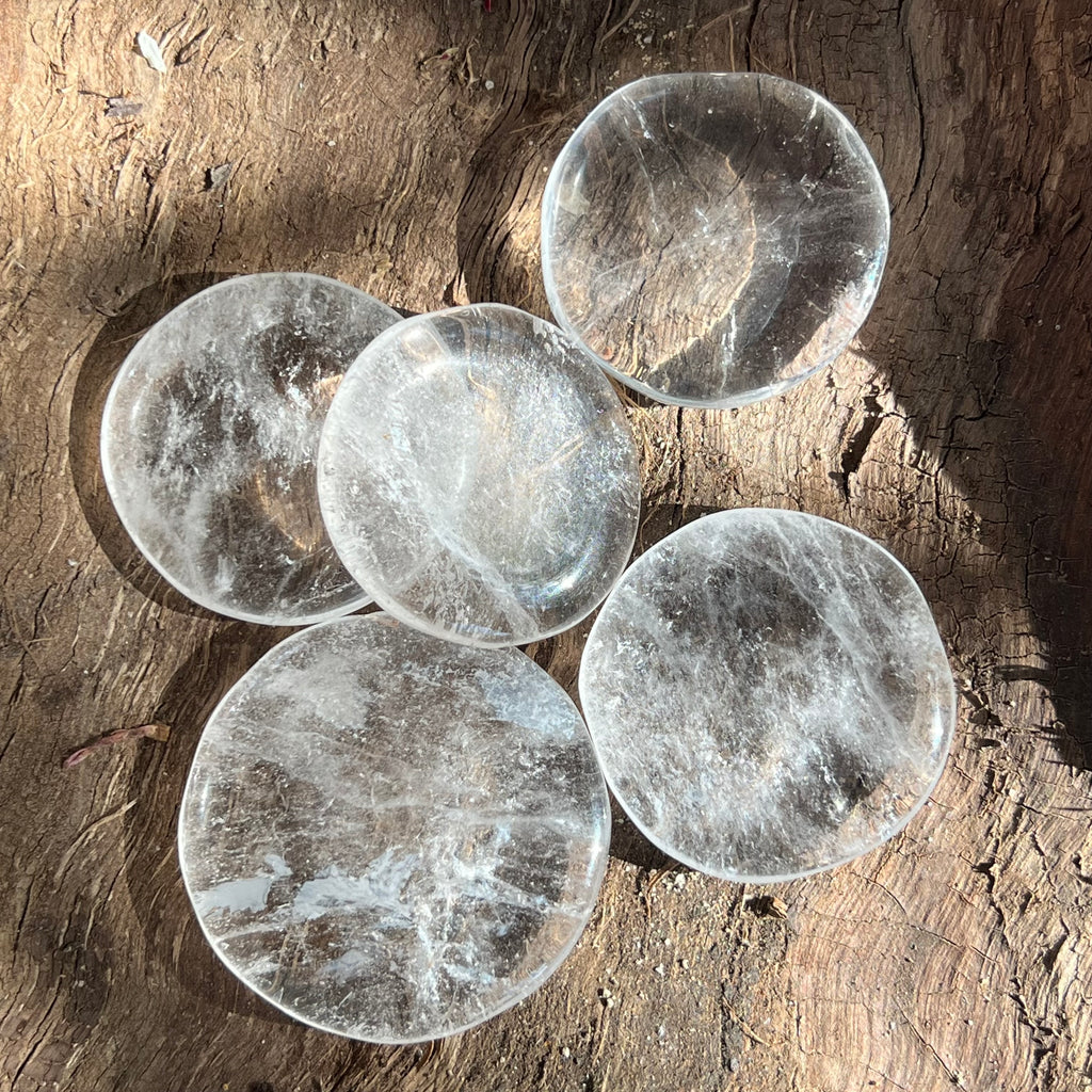 Palmstone cuart incolor/cristal de stanca 4-5 cm, druzy.ro, pietre semipretioase 1