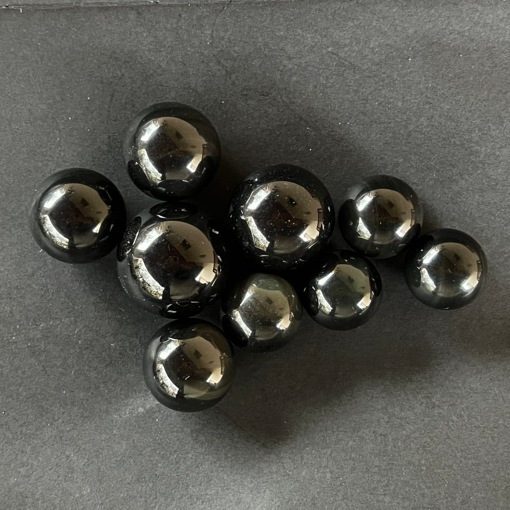 Sfera obsidian 2-3 cm, pietre semipretioase - druzy.ro 3 