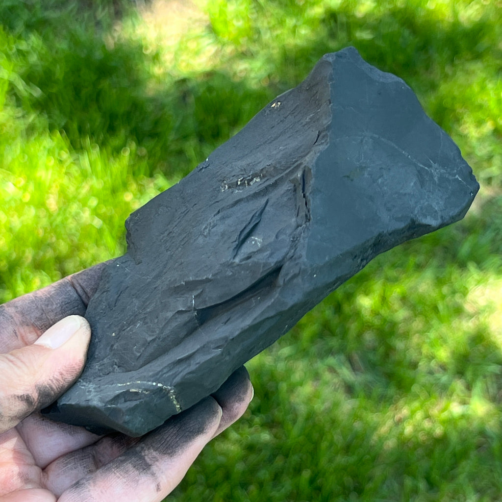 Shungit piatra bruta XXL model 3, pietre semipretioase - druzy.ro 3 