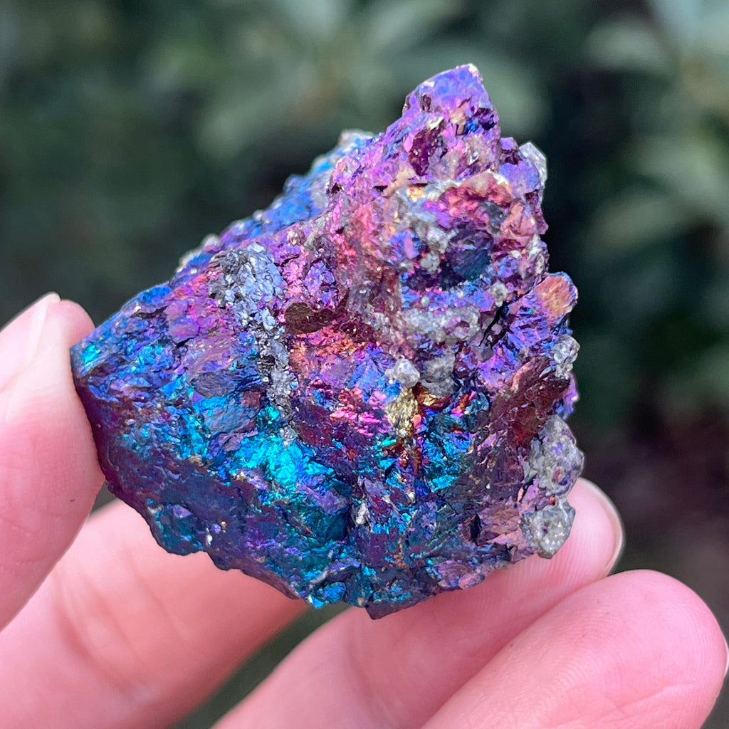 Calcopirita iridescentă din Mexic model 4, pietre semipretioase - druzy.ro 1 