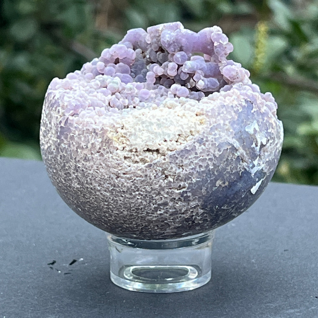 Sfera agat strugure model 1, pietre semipretioase - druzy.ro 3 