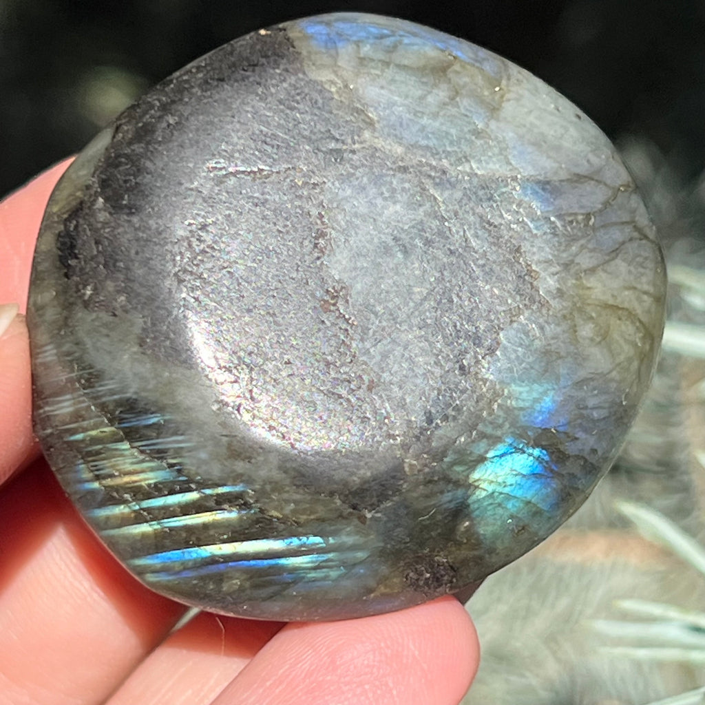 Labradorit palm stone m19, druzy.ro, cristale 5