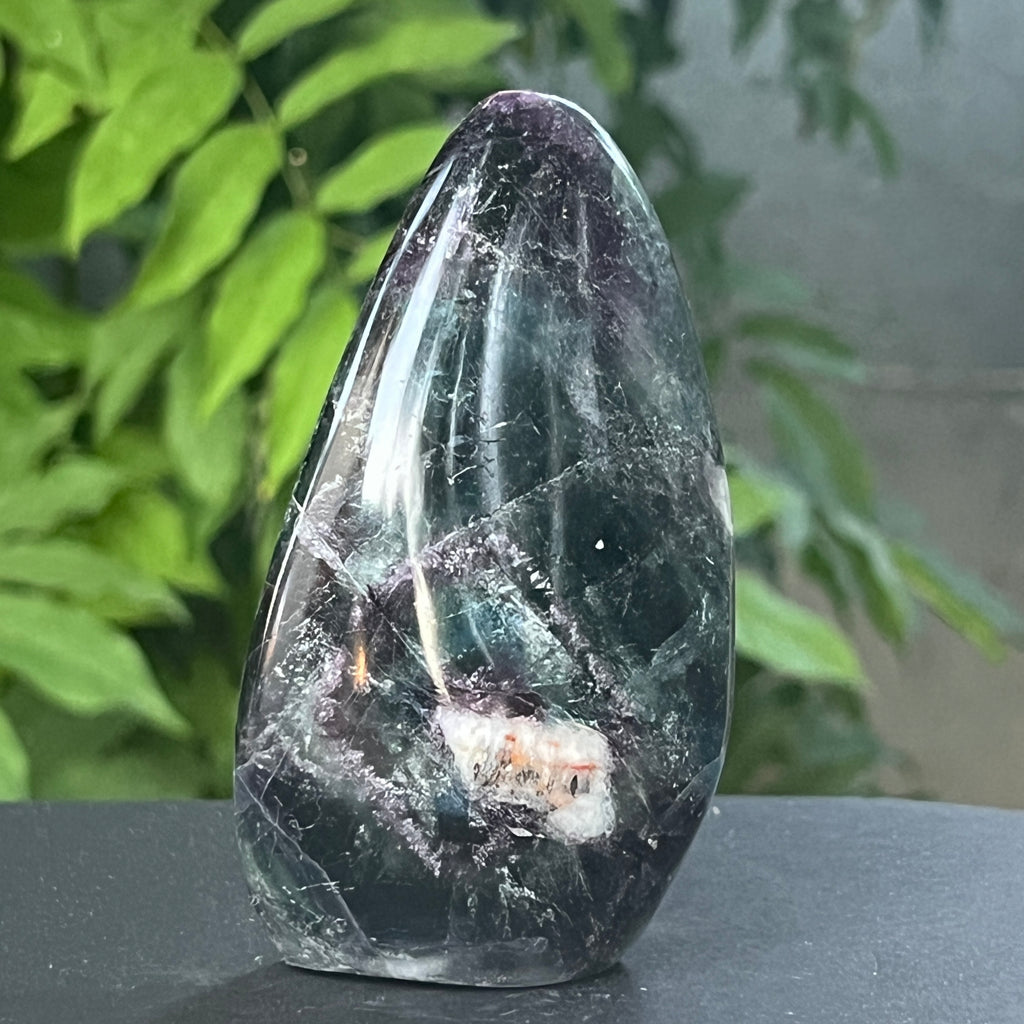 Fluorit verde structura forma libera model 9, pietre semipretioase - druzy.ro 1 