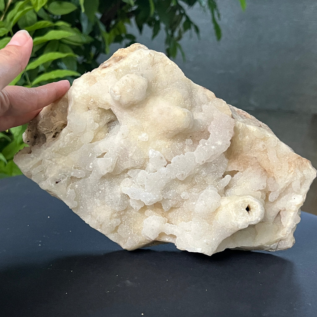Calcit cave cu formă botroidală – specimen, model 2, pietre semipretioase - druzy.ro 3 