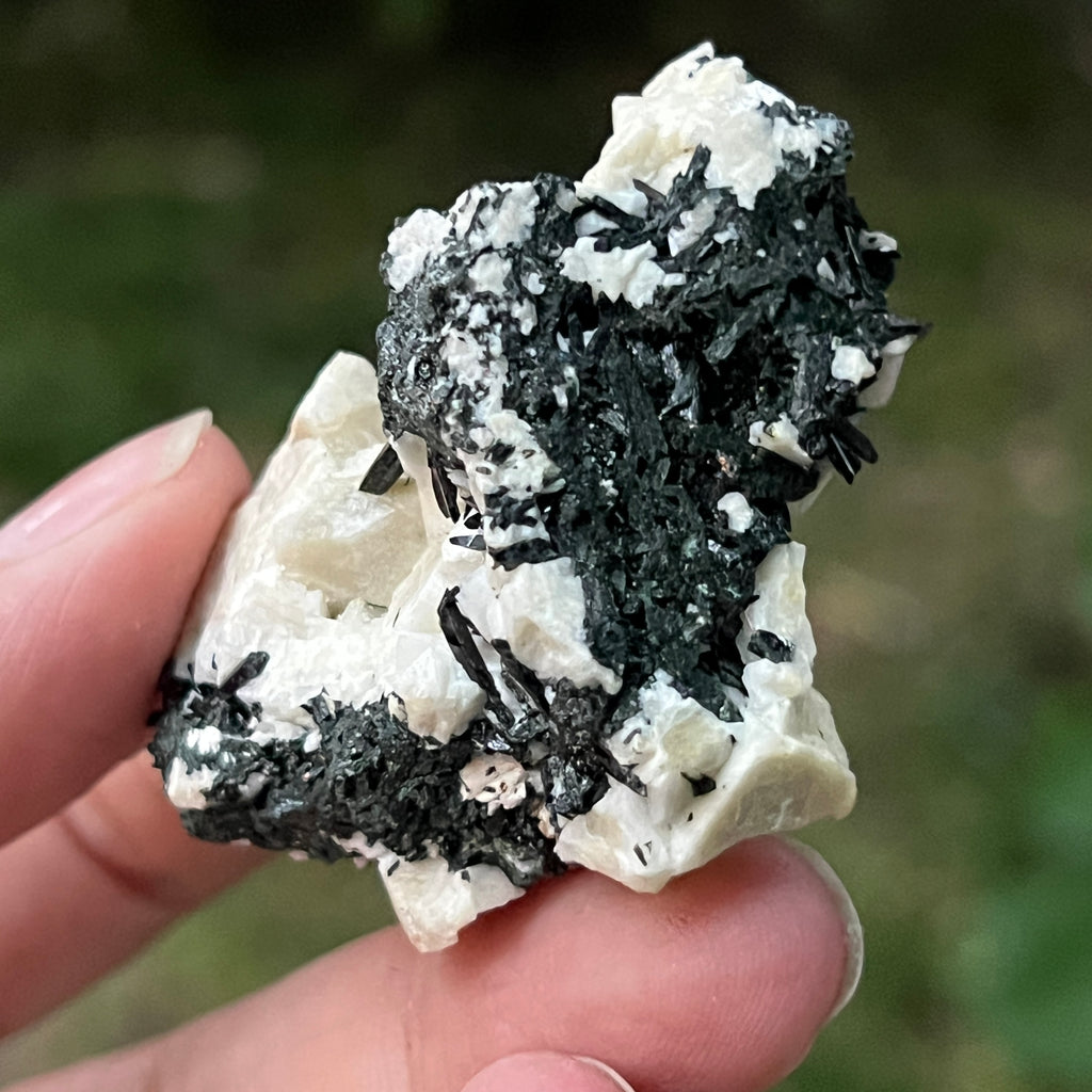 Cluster egirin mini cuart fumuriu/negru Zomba m11, pietre semipretioase - druzy.ro 1 