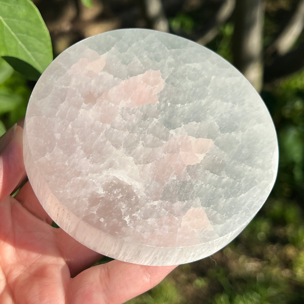 Disc selenit, pietre semipretioase - druzy.ro 2 
