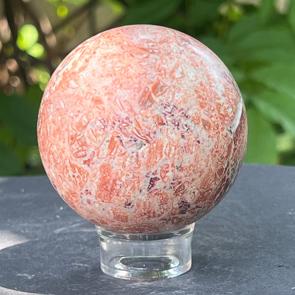 Sfera jasp piele de sarpe din Australia model 5, pietre semipretioase - druzy.ro 2 