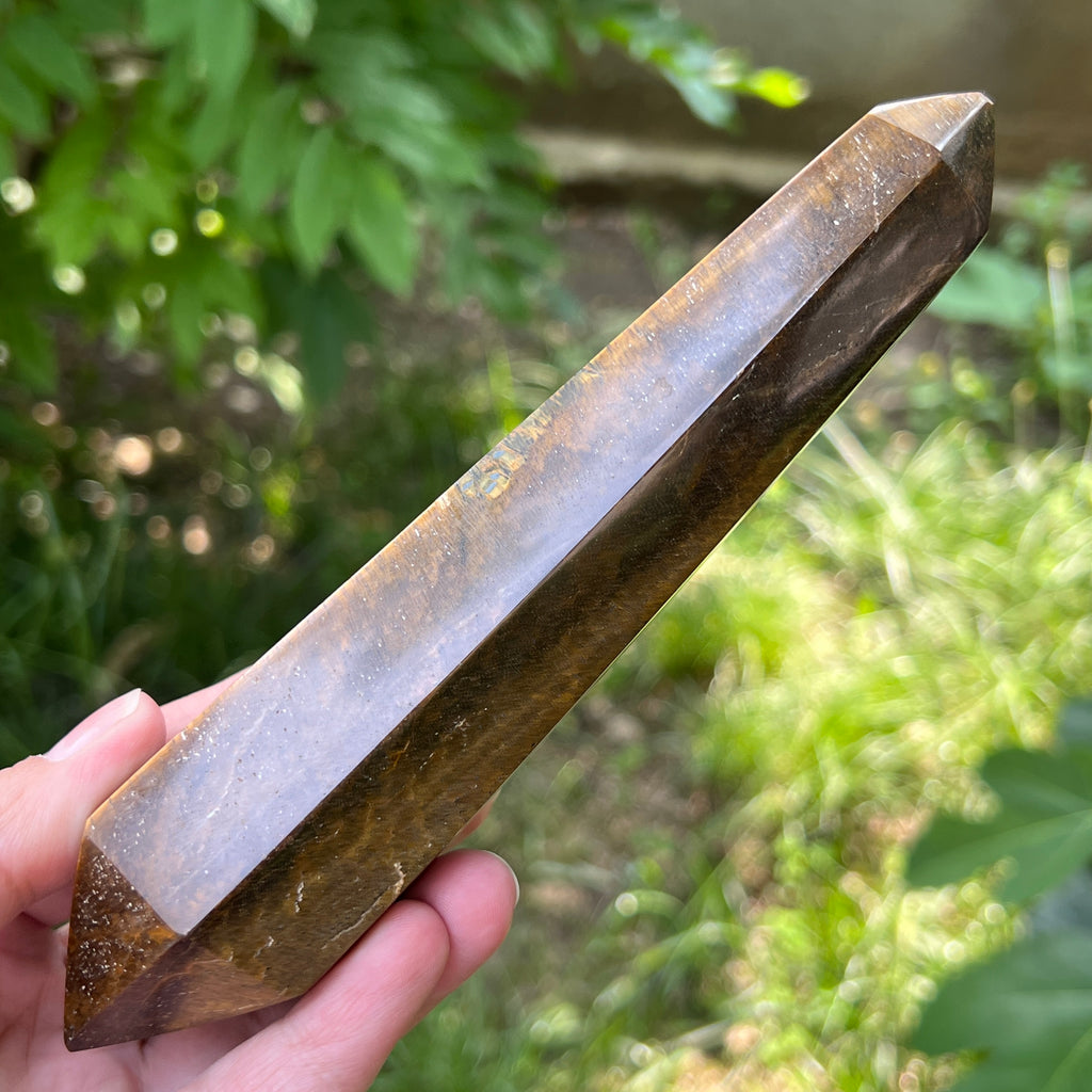 Bagheta dublu varf ochi de tigru model 1, pietre semipretioase - druzy.ro 5 