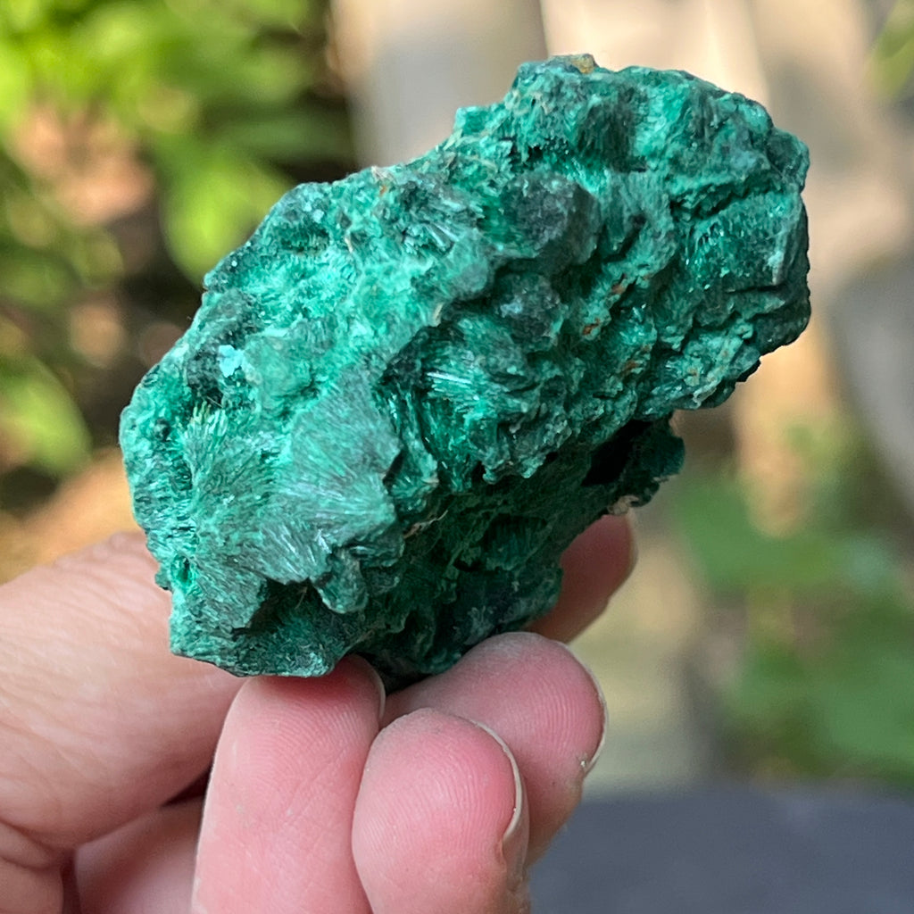 Malachit matasos piatra bruta m14, pietre semipretioase - druzy.ro 4 