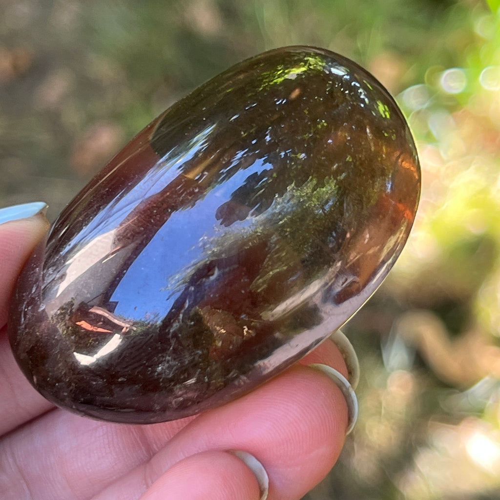 Palmstone cuart fumuriu unicat, model 3, pietre semipretioase - druzy.ro 3 