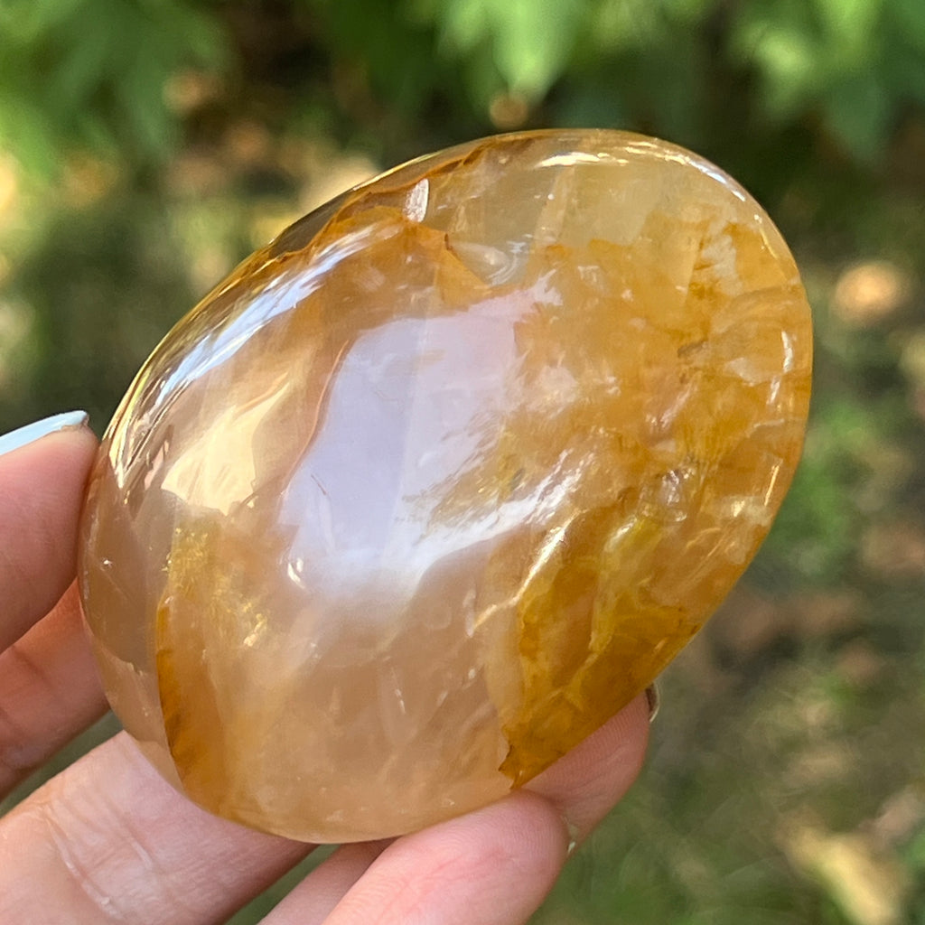 Palmstone cuart lamaie model 20, golden healer, pietre semipretioase - druzy.ro 2 