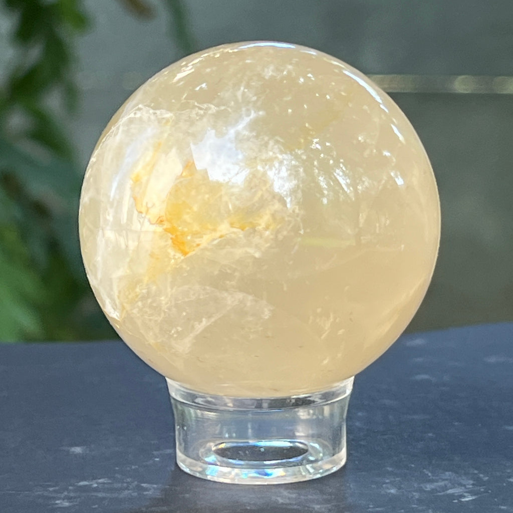 Sfera golden healer, cuart lamaie model 4, pietre semipretioase - druzy.ro 2 