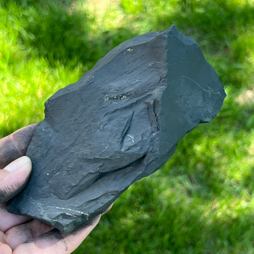 Shungit piatra bruta XXL model 3, pietre semipretioase - druzy.ro 5 