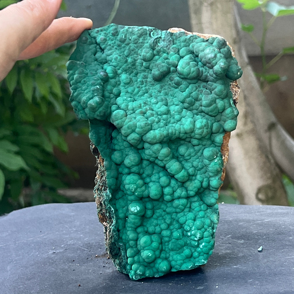 Cluster malachit botrioidală | Model 4, pietre semipretioase - druzy.ro 3 