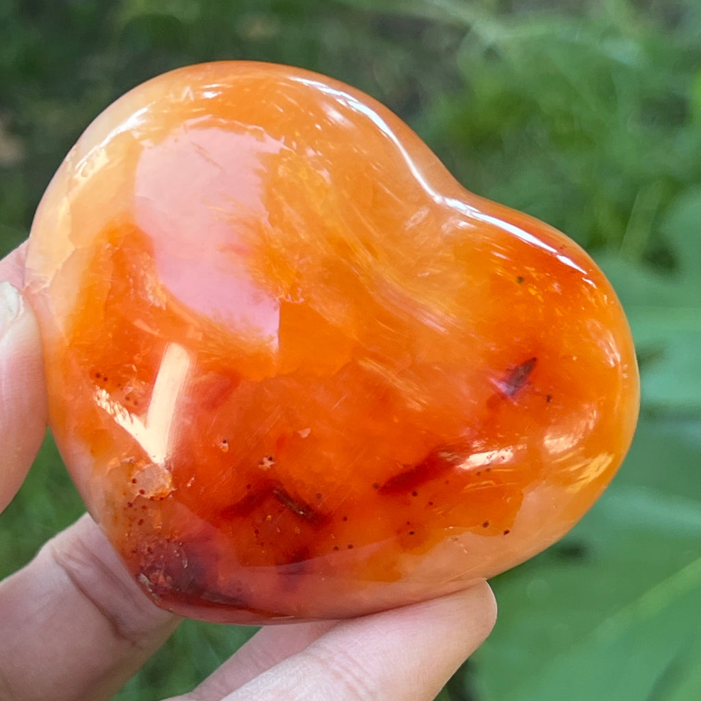 Carneol inima m1, pietre semipretioase - druzy.ro 4 