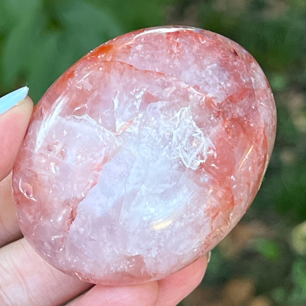 Palmstone cuart rosu hematoid Madagascar m11, cuart de foc, pietre semipretioase - druzy.ro 5 
