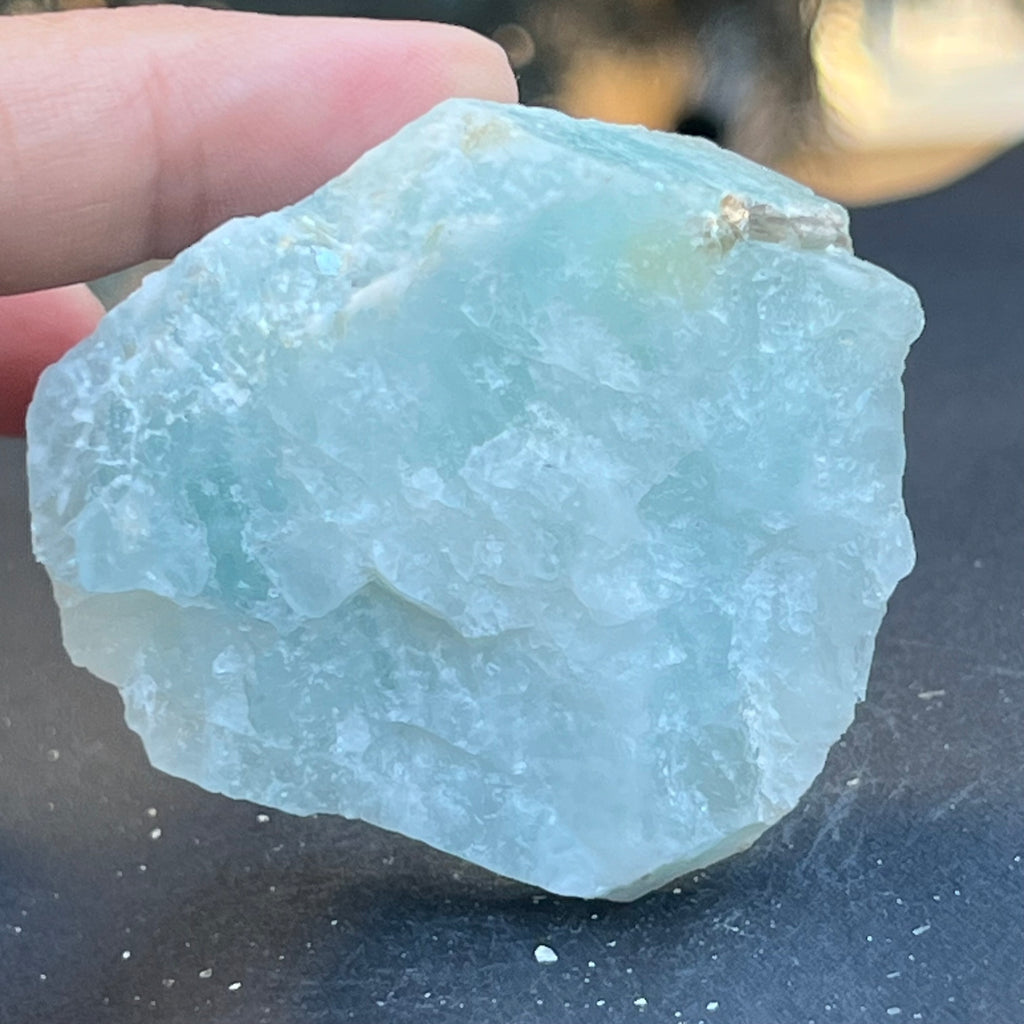 Acvamarin Pakistan piatra bruta model pk24, druzy.ro, pietre semipretioase 7