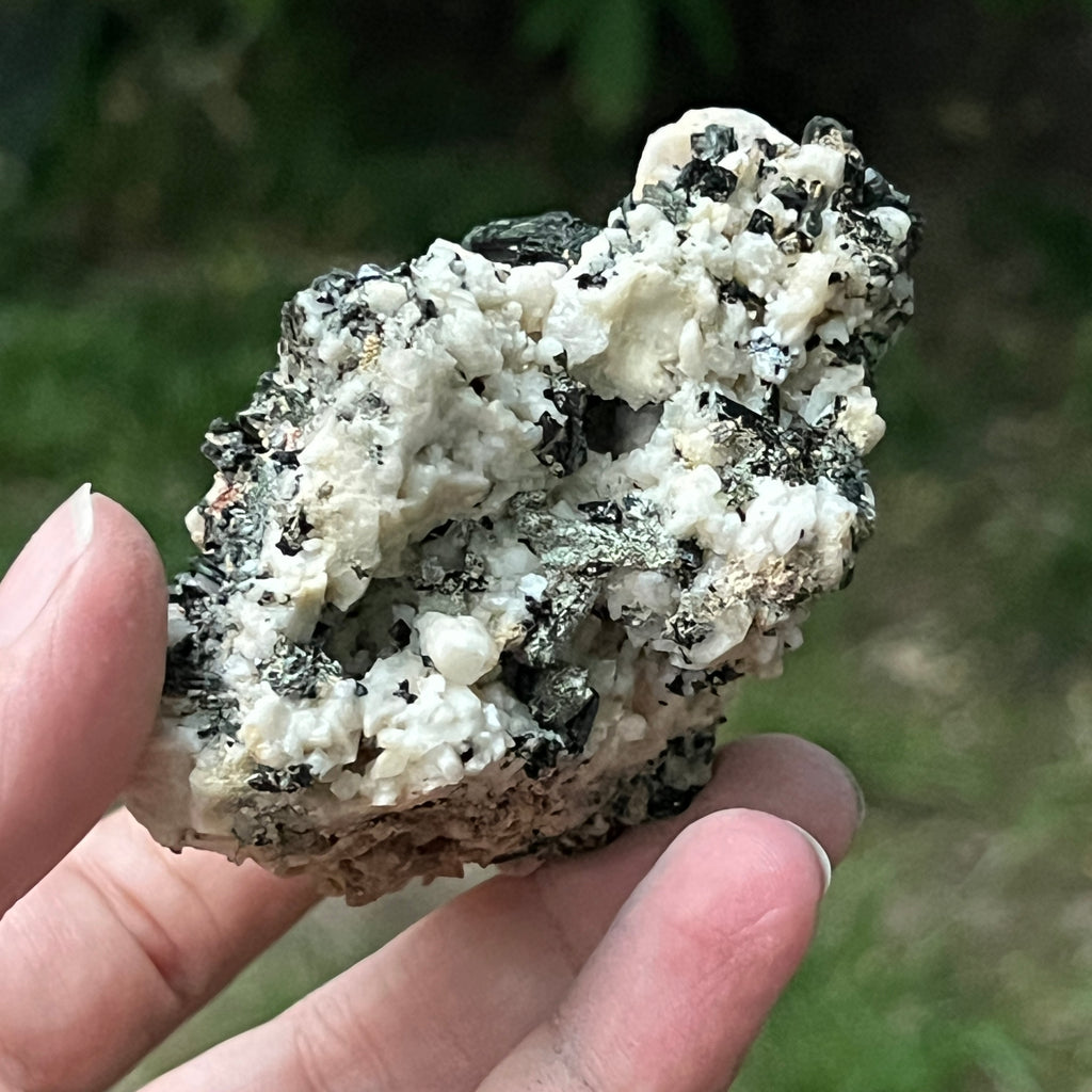 Cluster egirin cuart fumuriu/negru Zomba m21, pietre semipretioase - druzy.ro 4 