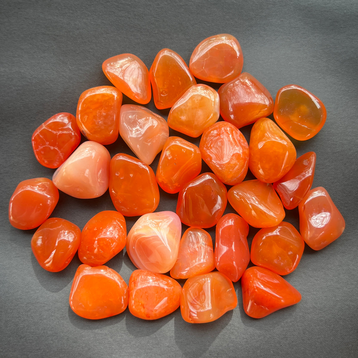 Carneol piatra rulata model 3 – DRUZY