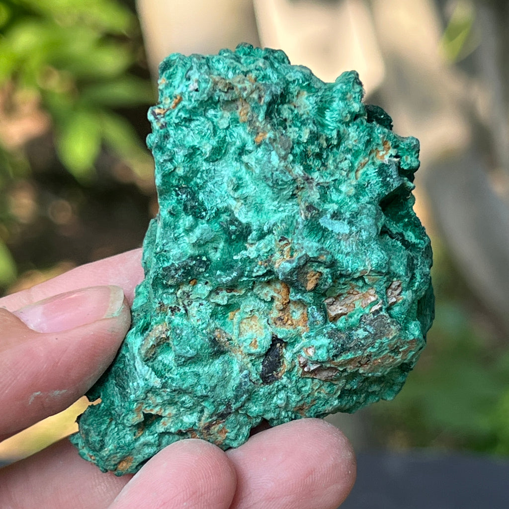 Malachit matasos piatra bruta m14, pietre semipretioase - druzy.ro 6 