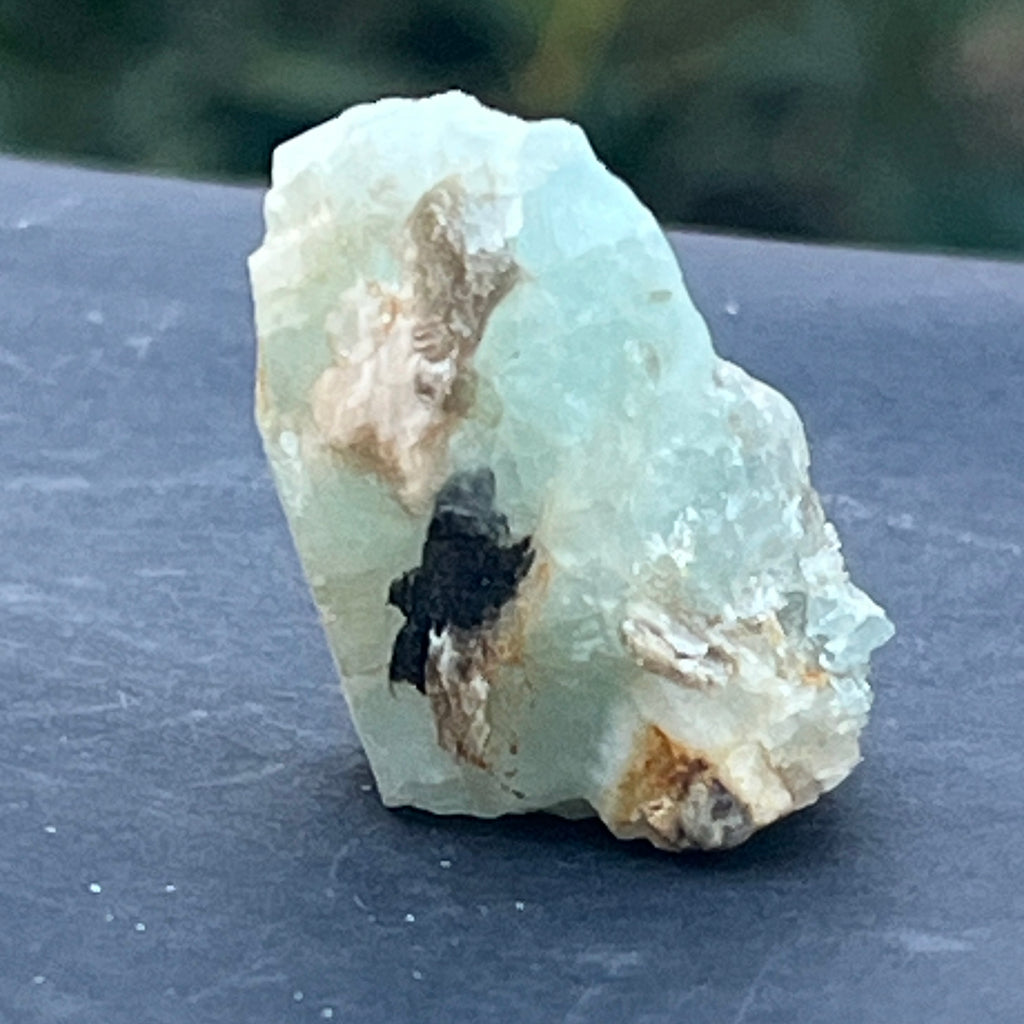 Acvamarin Pakistan piatra bruta model pk5, pietre semipretioase - druzy.ro 2 